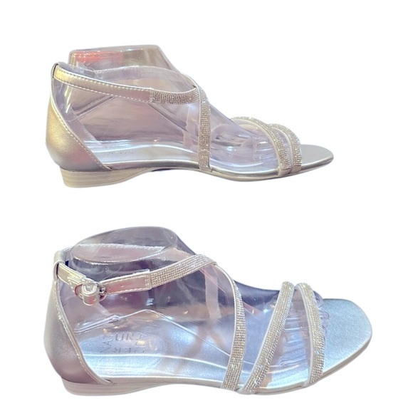 Naturalizer Sicily Sandals | Size 8W | Silver | NIB - Picture 10 of 12